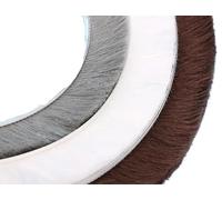 Door Window Seal Strip, 5Meters/pc Brush Weather Strip Draught Excluder Window Pile Seal Film Insulation Pad