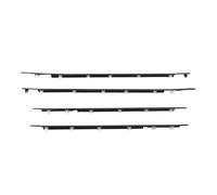 Door Window Weatherstrip Trim Premium ABS Rubber Dust Proof Impact Resistant Seal Belt for LX450 1996 to 1997 4Pcs Set