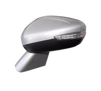 Door Wing Mirror 1PC Outside Exterior Rearview Mirror Outer Side Mirror Assembly For Citroen C4 II 2010-2016 Wing Door Mirror(Silver,Electric LH)