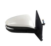 Door Wing Mirror 1PCS Rearview Door Mirror Rear View Mirrors Assembly For Toyota RAV4 2014-2018 5PINS Or 9PINS Full Door Wing Mirror(White A,9PINS R)