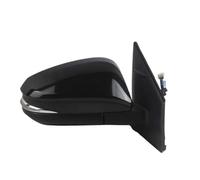 Door Wing Mirror 1PCS Rearview Door Mirror Rear View Mirrors Assembly For Toyota RAV4 2014-2018 5PINS Or 9PINS Full Door Wing Mirror(Black,5PINS R)