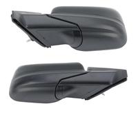 Door Wing Mirror 3 Wires Rearview Mirror Assembly For Explorer 2011-2015 Manual Folding Wing Side Door Car Accessories Wing Door Mirror(1pair)