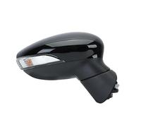 Door Wing Mirror 5/6/8 Pins Rearview Mirror Assembly For Fiesta Mk7 2008-2012 Manual Folding Heated Side Car Accessories Wing Door Mirror(Right black 8pin)