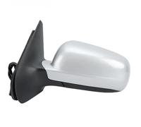 Door Wing Mirror 5 Pins Door Side Mirror Assembly For VW For Golf MK4 1997-2007 Blue Lens Heated Wing Car Accessories Wing Door Mirror(WHITE,Left)