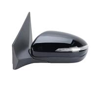 Door Wing Mirror 5 Pins Side Door Mirror Assembly For Hyundai I20 MK2 GB IB 2015-2020 Black Manual Folding Car Accessories Full Door Wing Mirror(Black,Left)