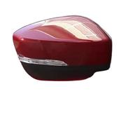 Door Wing Mirror 5-wire Manual Folding Outside Rear - View MirrorAssembly For Mitsubishi For Eclipse For Cross 2018 2019 2020 2021(Ruby red R)