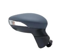 Door Wing Mirror 6/8 Pins Rearview Mirror Assembly For Fiesta MK7 2013-2017 Manual Folding Heated Side Car Accessories Wing Door Mirror(Primer 8 pins,Right)