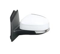 Door Wing Mirror 6/8 Pins Right Side Rearview Mirror Assembly For Focus MK3 2011-2018 With Heating European Style Car Accessories Complete Wing Mirrors(WHITE,Left)