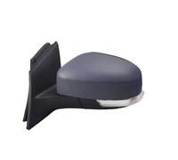 Door Wing Mirror 6/8 Pins Right Side Rearview Mirror Assembly For Focus MK3 2011-2018 With Heating European Style Car Accessories Complete Wing Mirrors(BLack1,Left)