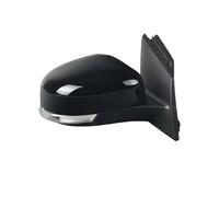 Door Wing Mirror 6/8 Pins Right Side Rearview Mirror Assembly For Focus MK3 2011-2018 With Heating European Style Car Accessories Complete Wing Mirrors(Beige,Right)