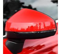 Door Wing Mirror 6/8PIN Car Electric Adjustment Heating Electrical Folding Hatchback Rearview Mirror Assembly For A3 2014-2021 Wing Door Mirror(Left Red,6pin)