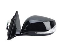 Door Wing Mirror 7 Wire Door Side Mirror Assembly For Infiniti Q50 2014-2021 Gloss Black With Turn Signal Light Wing Car Accessories Wing Door Mirror(1pc right)