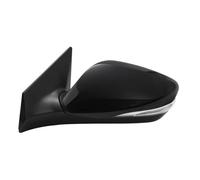 Door Wing Mirror 876103Y100 For Hyundai For Elantra 2011-2013 Car Side Rearview Mirror Assembly Electric Folding Turn Signal Wing Mirrors for Cars(Black,8pin L)