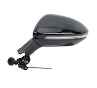 Door Wing Mirror 9 Pins Reaview Mirror Assembly For VW For Golf 7 MK7 2012-2020 EU Version Black Power Folding Side Car Accessories Wing Door Mirror(Black,Left)