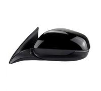 Door Wing Mirror Assembly 1 Pcs For Vezel HRV XRV 2014 2015 2016 2017 2018 2019 8 Pin Car Side Mirror Folding Kit(Left Black)