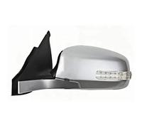 Door Wing Mirror Assembly Car Outside Rearview Mirrors Assembly With Electric Adjustment For Suzuki For Swift 5pins(Silver,left)