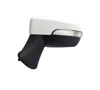 Door Wing Mirror Assembly Car Outside Rearview Mirrors Rear View Mirror Assembly With Heating 7-wire 1 Pcs For Ford For Ecosport 2013-2019(1pcs elegant white L)