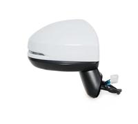 Door Wing Mirror Assembly Car Side Mirror Assembly With Lamp Electric Folding For FIT For JAZZ 2015-2017 GK5 Bekuyu(7PINS-Righr-White)