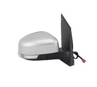 Door Wing Mirror Assembly Door Side Mirror Assembly Sliver Gray Heated Turn Signal Light Wing Accessories For Focus Mk2 2008 2009 2010 2011(Right mirror assy)
