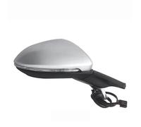Door Wing Mirror Assembly For Golf 7 MK7 2014-2016 5GG857507A Car Electric Folding Rearview Mirror Assembly Heating With Light Bekuyu(Silver right,9-wire)
