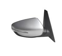 Door Wing Mirror Assembly For Kia For Carens 2013-2018 Car Exterior Mirrors With Electric Folding Heating 7/8 Wire Bekuyu(Right Silver 7-Wire)