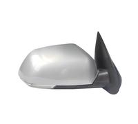 Door Wing Mirror Assembly For Skoda For Octavia 2006 2007 2008 2009 2010 2011 2012 Auto Outside Door Rearview Mirror Assemblys Left/Right Side Door Wing Mirror(Right Silver)