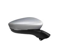 Door Wing Mirror Auto Electric Folding Heating Turn Signal Memory Camera For MAZDA 3 For Axela 2020 2021 Car Exterior Door Rearview Side Mirror Assy Auto Side Mirror(Silver,5 Wire Right)