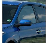 Door Wing Mirror Auto Electric Folding Turn Signal Heating Lens Adjustment Mirror Assy For Hyundai I20 2016 2017 Car Rearview Mirror Assembly Rear View Mirror(Blue,6Wire L)