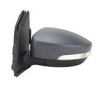 Door Wing Mirror Auto Folding Power Heated Turn Signal Blind Spot Warning For Escape 2013-2019 6 Pins 8 Pins 10 Pins Car Mirror Assembly(Gray,6 Wire Left)