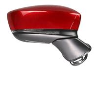 Door Wing Mirror Auto Side Mirror Assembly For Mazda 6 M6 Atenza 2018 2019 2020 2021 Rearview 9PINS With BSM Auto Side Mirror(9PINS-Red-R)