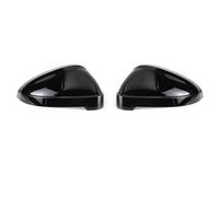 Door Wing Mirror Cap Compatible With For A4 B9 8W A5 2016-2023 Matte Silver Mirror Covers Black Carbon Replacement Side Housings Car Parts