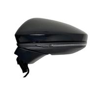 Door Wing Mirror Car Accessories Side Rearview Mirror Assembly For A6 Quattro S6 2019-2022 Auto Electric Folding Turn Signal Blind Spot Complete Door Mirror(Black,8 pin L)