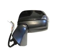 Door Wing Mirror Car Out Back Rearview Side Mirror Assembly For Subaru For Forester 2013-2017 9PINS With Electric Folding Heated Blinker Turn Signal Wing Door Mirror(Black,Left)