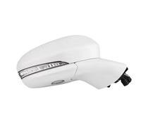 Door Wing Mirror Car Outside Rearview Side Mirror Assy For Mondeo 2013-2020 13/14/15/16/6 /9PINS With LED Turn Signal Light Wing Door Mirror(WHITE,13PINS right)