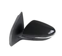 Door Wing Mirror Car Rear View Mirror Assembly For VW For Golf 6 A6 MK6 2009-2013 With Turn Singal Light Electric Adjustable Heated Wing Mirrors for Cars(Black,Left)