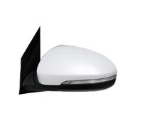 Door Wing Mirror Car Rear View Side Door Mirror Assembly For Hyundai For Tucson 2016-2019 Electrical Power Folding Heated Glass Turn Signal Lights Side Door Wing Mirror(WHITE,5pin L)