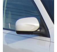 Door Wing Mirror Car Rearview Mirror Assy For Subaru For Forester 2008-2010 Auto Defrosting Heated Folding Exterior Door Side Mirrors 5/7Pins Complete Wing Mirrors(WHITE,5Wire R)