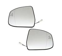 Door Wing Mirror Car Side Mirror Glass Blind Spot Warning For Focus For MK2 MK3 For Mondeo MK4 Door Wing Heating The Heated Wing Mirror Glass(Pair(L R))