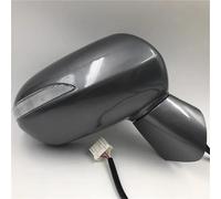 Door Wing Mirror Car Wing Mirror Assembly For FIT For JAZZ For CITY 2003-2008 5Wires With Indicator No Auto Folding Complete Door Mirror(Gray,Right)