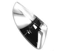 Door Wing Mirror Cover Cap Case for 2008-2018 Models- ABS Plastic Clip-On Replacement Shell- Left or Right Side Exterior Housing- Chrome Plated Finish(Right)
