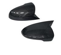Door Wing Mirror Cover Cap Casing For Hyundai For Tucson 2015-2020 Protective Shell Of The Reverse Mirror Cover For Horn Rearview(Carbon fiber pattern)