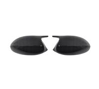 Door Wing Mirror Cover Caps For BMW E90 E91 2005-2007 E92 E93 2006-2009 M3 Style E80 E81 E87 Mirror Cover Car Side Door Rearview Cap(Carbon pattern)