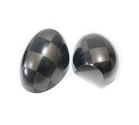 Door Wing Mirror Cover Car Accessories 2pcs Fits for Mini For Cooper For R50 Rearview Side Wing Mirror Sticker Cover Caps For R52 For R53 Wing Mirror Cover Cap (Color : H style)(M Style)