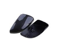 Door Wing Mirror Cover Car Rearview Side Mirror Cover Wing Cap For Golf 6 MK6 For GTI For GTD 2009-2013 Replacement Covers(Carbon)