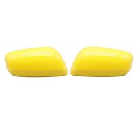 Door Wing Mirror Cover Casing For Fit For Jazz GE6 GE8 2009 2010 2011 2012 2013 Rearview Cover Shell Housing Side Auto Covers(Yellow LH RH)