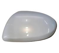 Door Wing Mirror Cover Casing For Mazda 2 For DEMIO 2007-2014 Cover Housing Lid Caser Hatchback Rearview Decoration Covers Shell(L White)