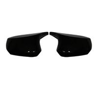 Door Wing Mirror Cover Fits for Chevrolet For Corvette C8 2020-2024 Car Wing Side Rearview Mirror Cover Mirrors Cap External Car Accessories(Carbon Look)(Gloss Black)