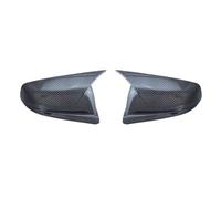Door Wing Mirror Cover Fits for Chevrolet For Malibu 2012-2015 US Car Sticker Rearview Side Mirror Cover Wing Cap Exterior Door Rear View Case Trim Carbon Fiber Rear View Cap(Gloss Black)(Carbon)