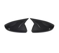 Door Wing Mirror Cover For A6 C8 2019-2023 Horn Car Rearview Side Mirror Cover Wing Cap Exterior Door Rear View Mirror Cover Car Accessories(Carbon Look)