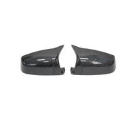 Door Wing Mirror Cover For BMW 5 6 7 Series F01 F02 F03 F04 F06 F07 F10 F11 F12 F13 Carbon Fiber Look Black Car Rearview Side Mirror Cover Caps Rear View Cap(Carbon fiber pattern)